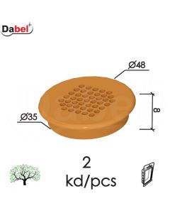 Dabel ventilacioni čep vc1 oker fi35/fi48x8 mm (2kom) 
